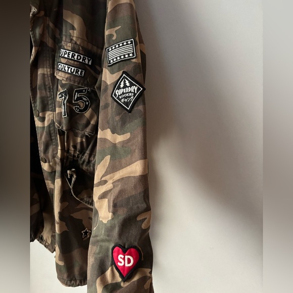 Superdry Rookie Oversized Camo Jacket - Picture 6 of 8